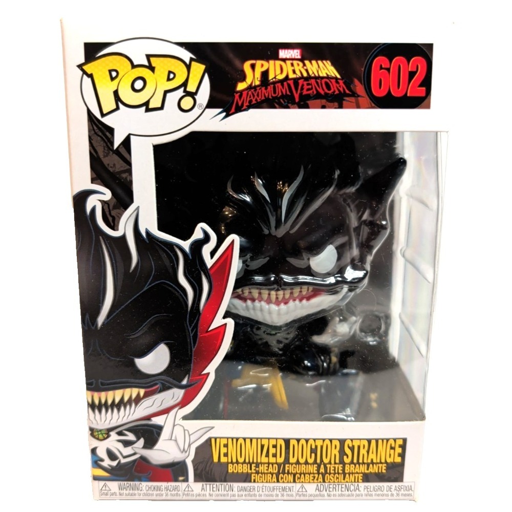 Funko Pop! Marvel Spider-Man Maximum Venom Venomized Doctor Strange #602 w/ Box